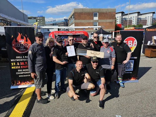 Gewinner der Landesgrillmeisterschaft Hamburg 2024 - Team BBQ Jack „no limits“