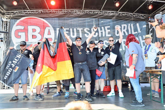 Siegerehrung zum WBQA 2024 Vegetarian Worldchampion - Team BBQ Jack "no limits"