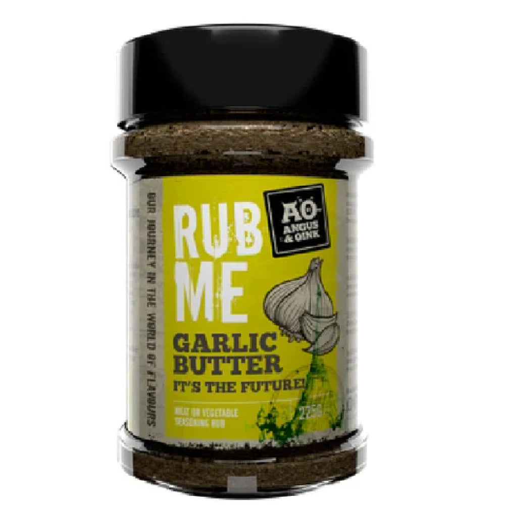 🧄🧈🔥 Angus & Oink Garlic Butter – Knoblauchbutter-Explosion für Steak, Chicken & alles, was auf den Grill kommt | 225 g