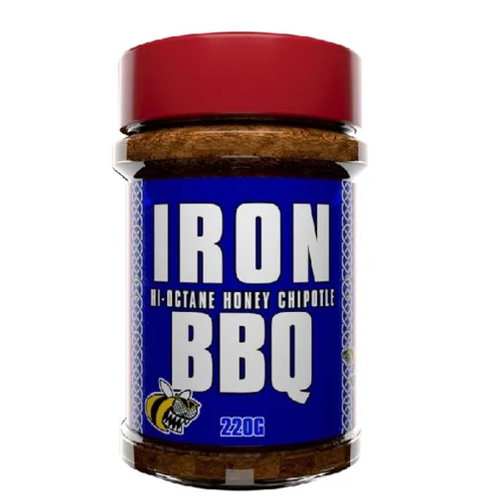 🔥🥤 Angus & Oink Iron BBQ – Süße auf Anschlag. Honig-Chipotle-Kick. Volle BBQ-Power. | 220 g