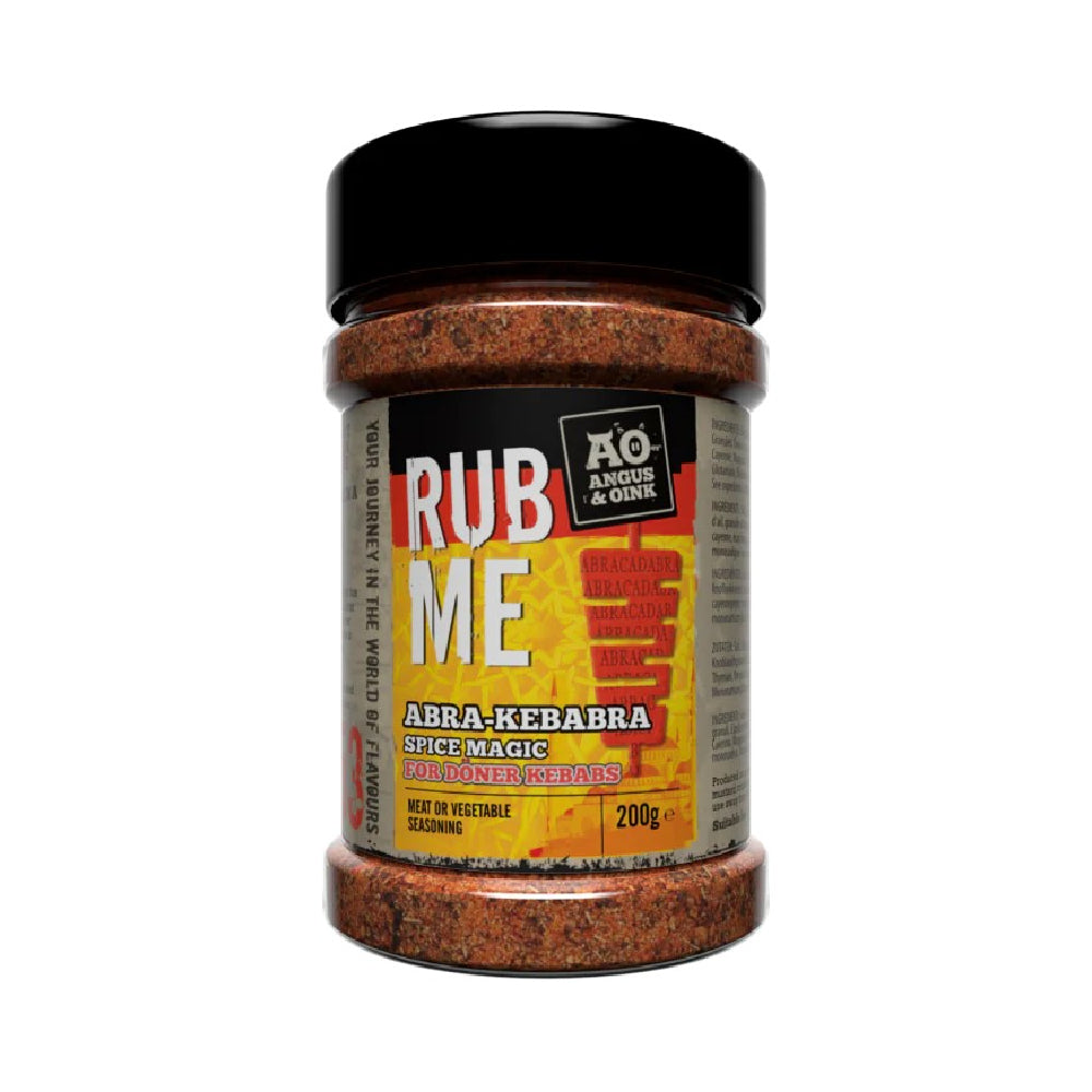 🌯🔥 Angus & Oink Abra-Kebabra Kebab Rub – 200 g 👉 Der Geschmack vom nächtlichen Kebab-King – jetzt auf deinem Grill!