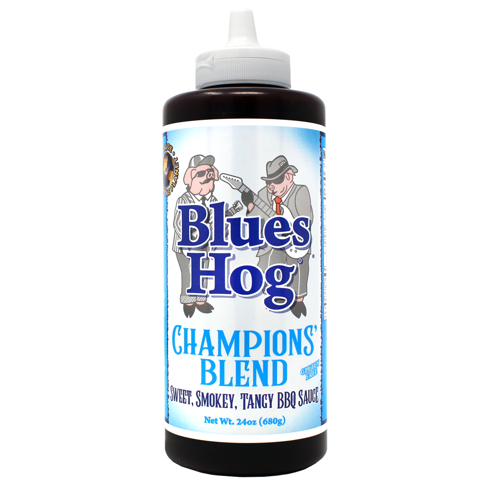 Blues Hog Champions' Blend – Quetschflasche 680gr-24oz