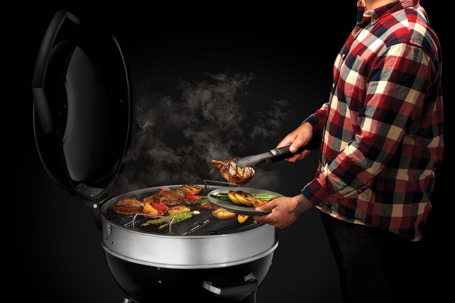 Napoleon Kugelgrill PRO22 ANTHRAZIT SCHWARZ PRO22K-LEG-3