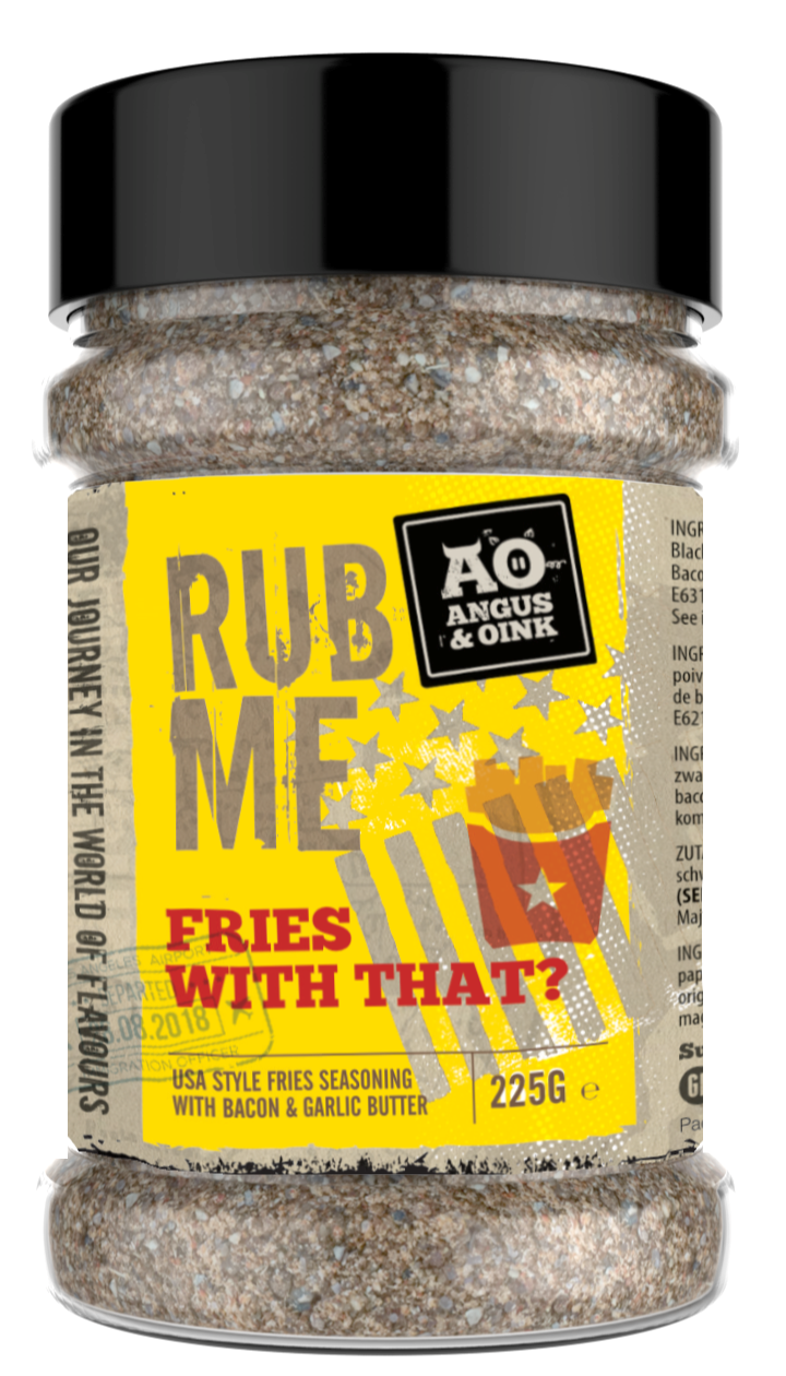 Angus & Oink RUB ME Fries with that? 225 g