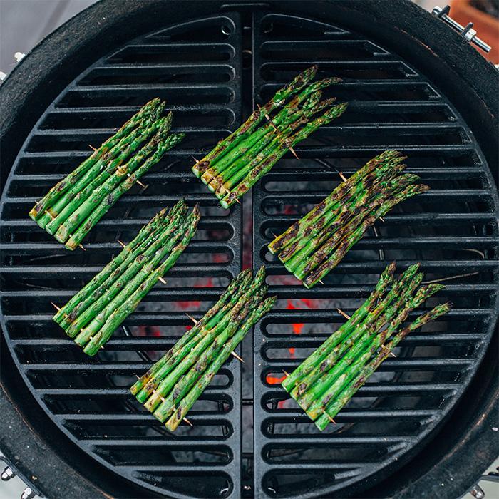 Kamado Joe Gusseiserner Halbmond-Rost für Classic Joe