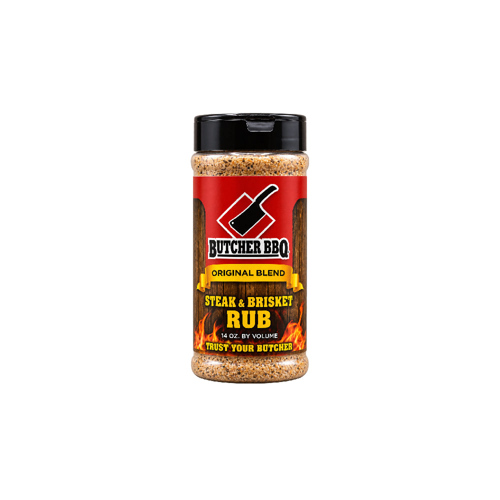 🥩🔥 Butcher BBQ Steak & Brisket Rub – Texas-Style SPG Power für Steak, Brisket & BBQ | 396 g