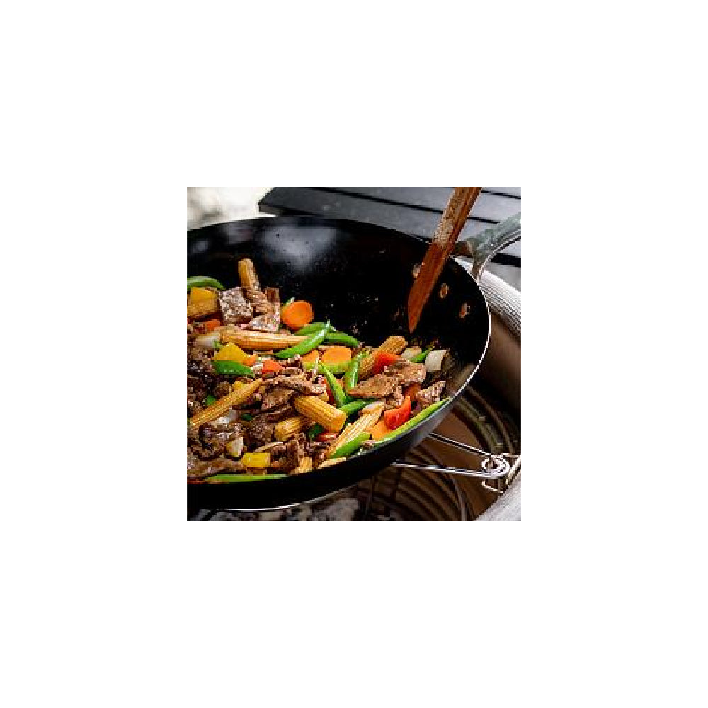 Kamado Joe Karbon Steel Wok – Power, Hitze & Perfekte Kontrolle