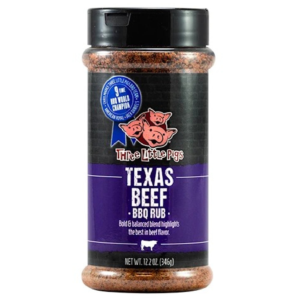 🥩🔥 Three Little Pigs Texas Beef Rub – Texas Beef Power. Kräftige Würze. BBQ ohne Kompromisse. | 187g