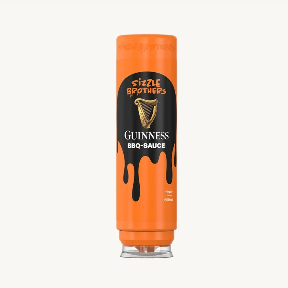 🍺 SizzleBrothers Guinness BBQ-Sauce 500 ml – malzig-herber Grillgenuss PUB-FEELING FÜR DEIN NÄCHSTES BBQ!