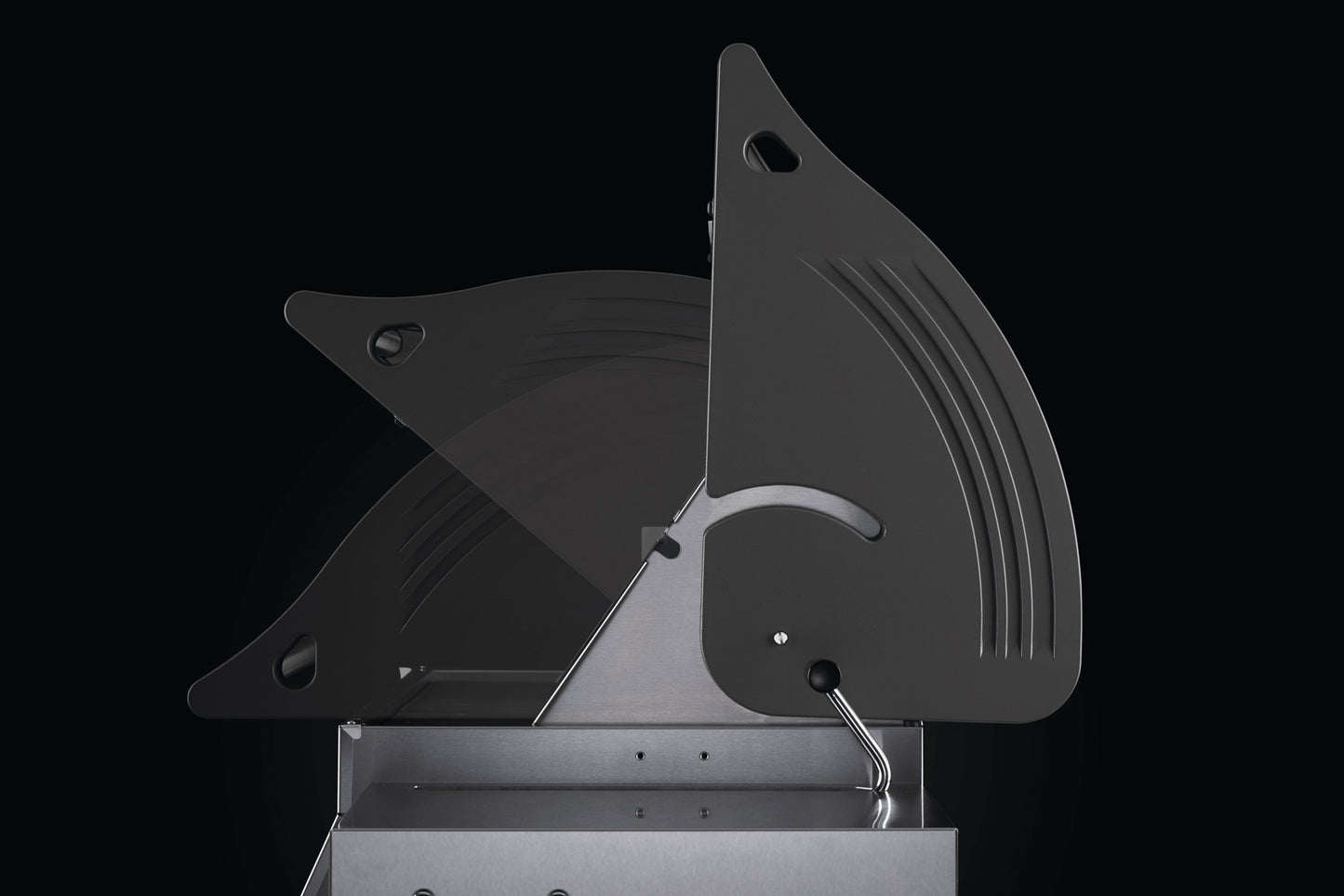 Holzkohlegrill, Edelstahl Pro605