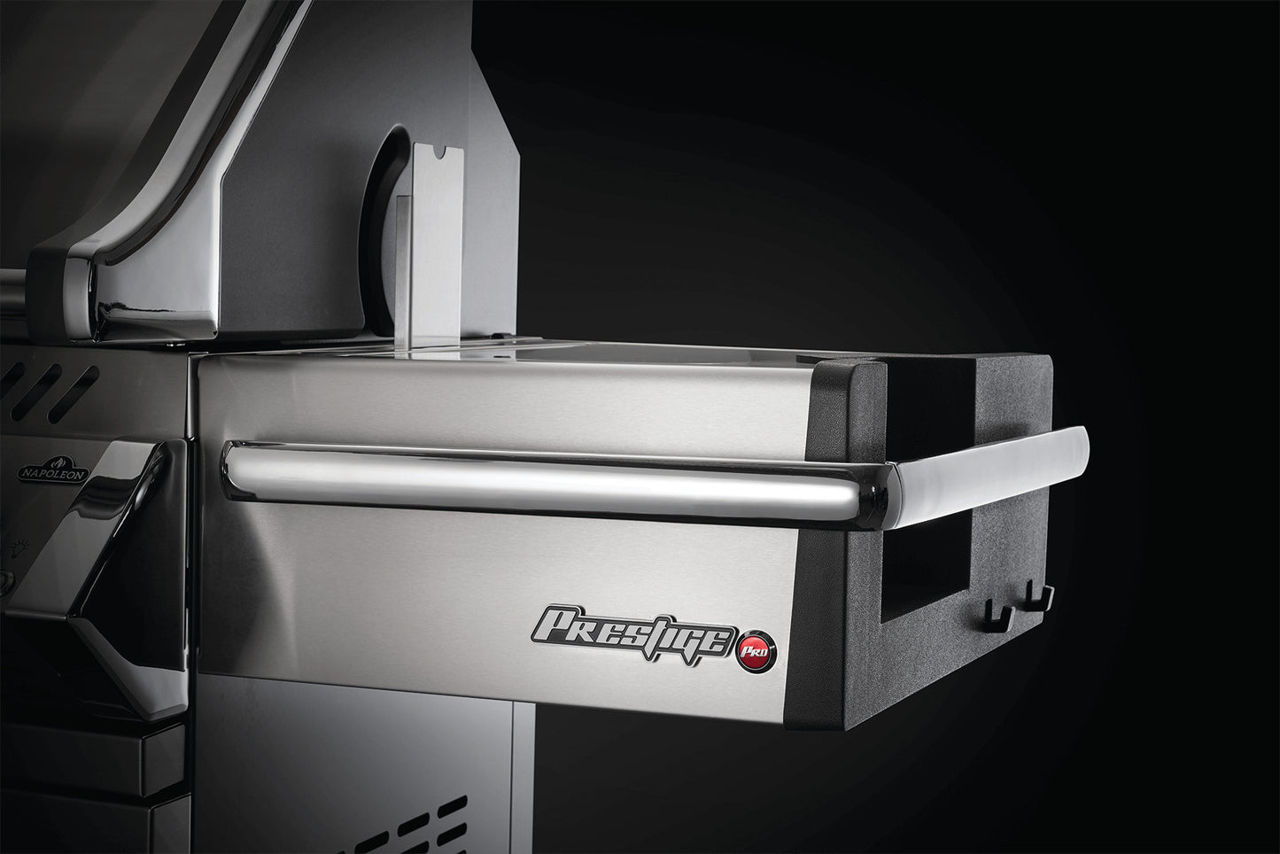 Napoleon Prestige PRO™ 500-3, Edelstahl inkl. Drehspieß-Set