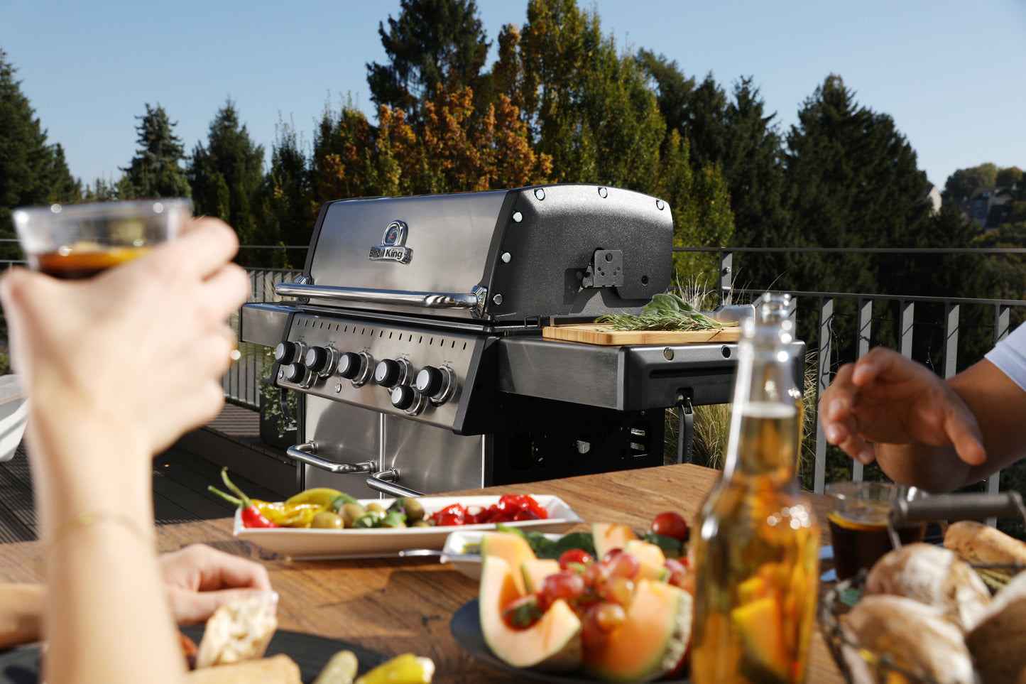 Broil King Baron™ S 590 IR mit Infrarotseitenbrenner