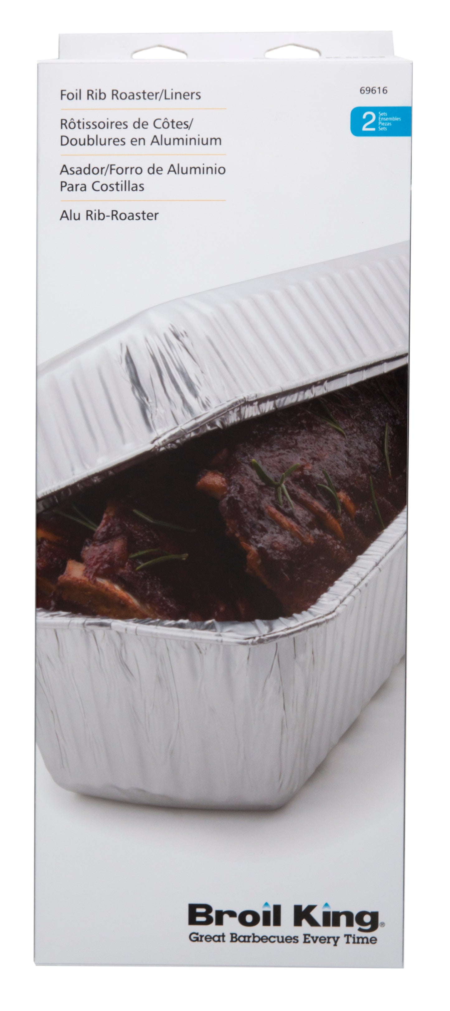 Broil King RIB ROASTER AUS MASSIVER ALUFOLIE