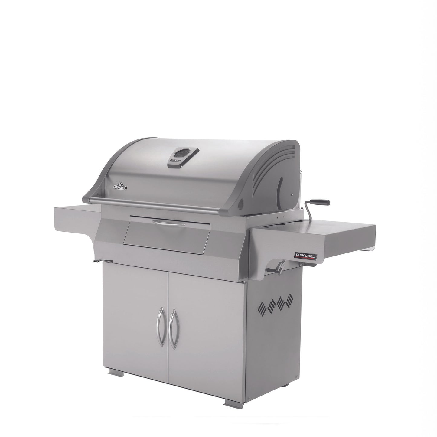 Holzkohlegrill, Edelstahl Pro605