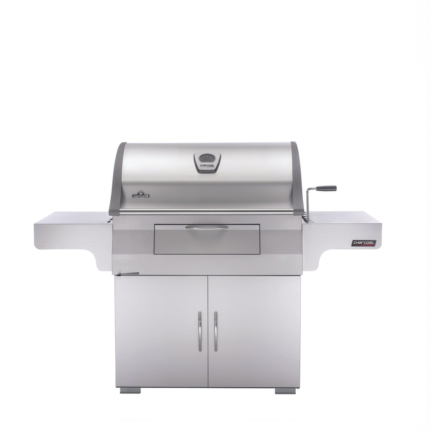 Holzkohlegrill, Edelstahl Pro605