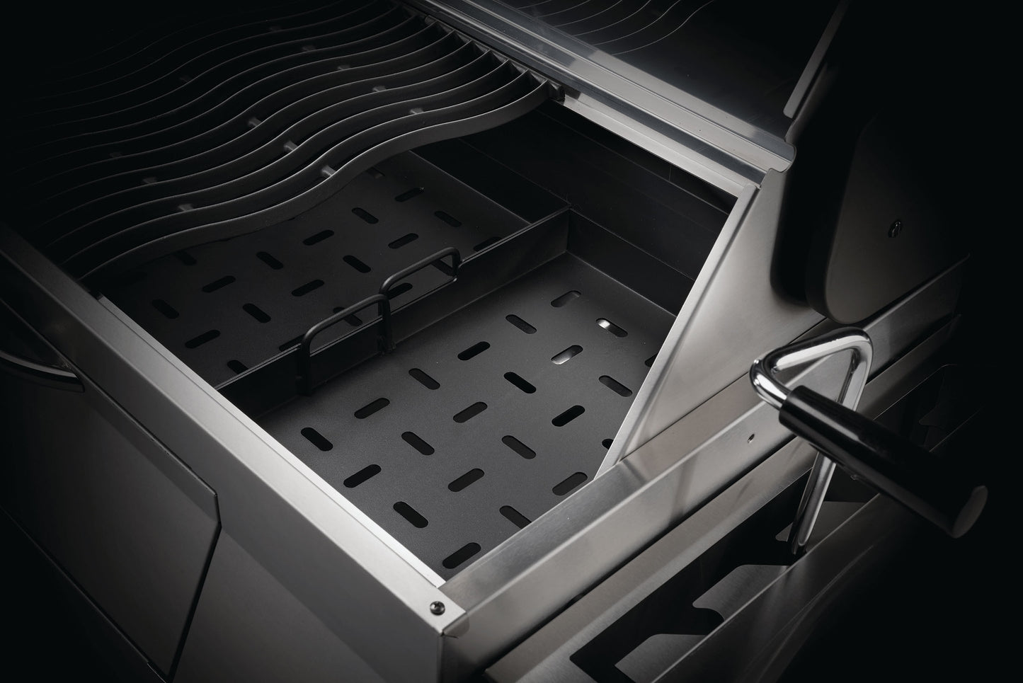 Holzkohlegrill, Edelstahl Pro605