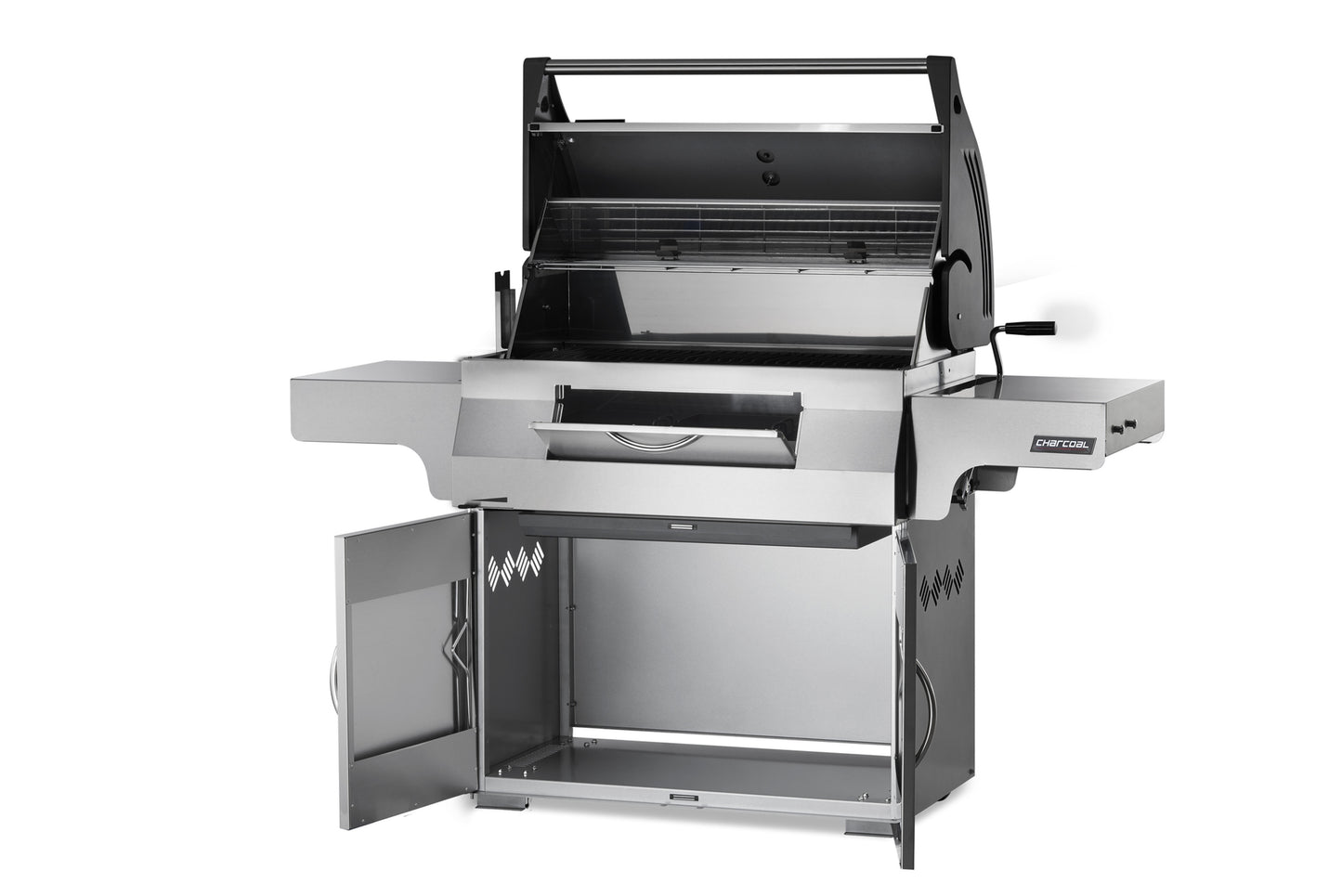 Holzkohlegrill, Edelstahl Pro605