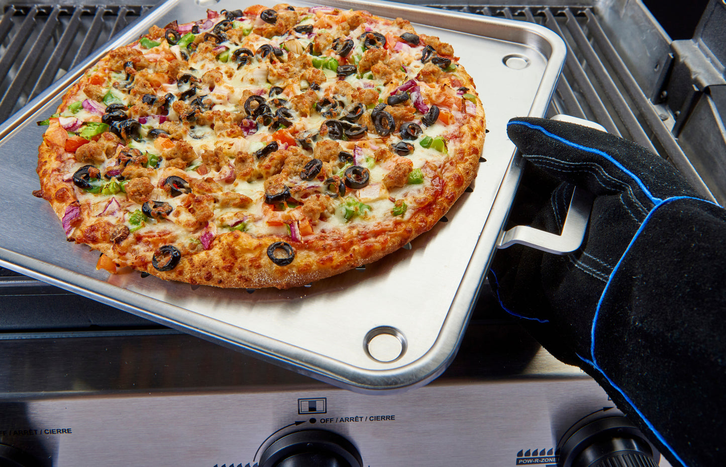 Broil King – GRILLHANDSCHUHE LEDER (schwarz | Fingerhandschuhe) 🧤 Maximaler Schutz. Starker Grip. Premium-Leder für echte Grillmeister.