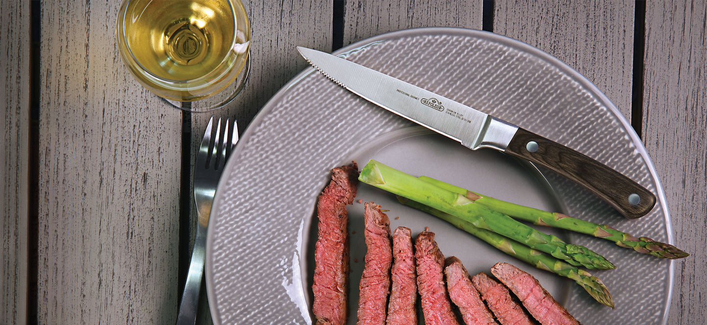 Wellenschliff Steak Messer
