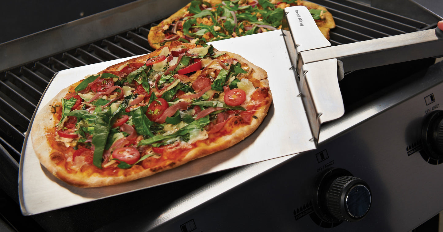 Broil King – PIZZA-SCHIEBER 🍕 Wie beim echten Pizzabäcker – sicher, sauber & komfortabel.