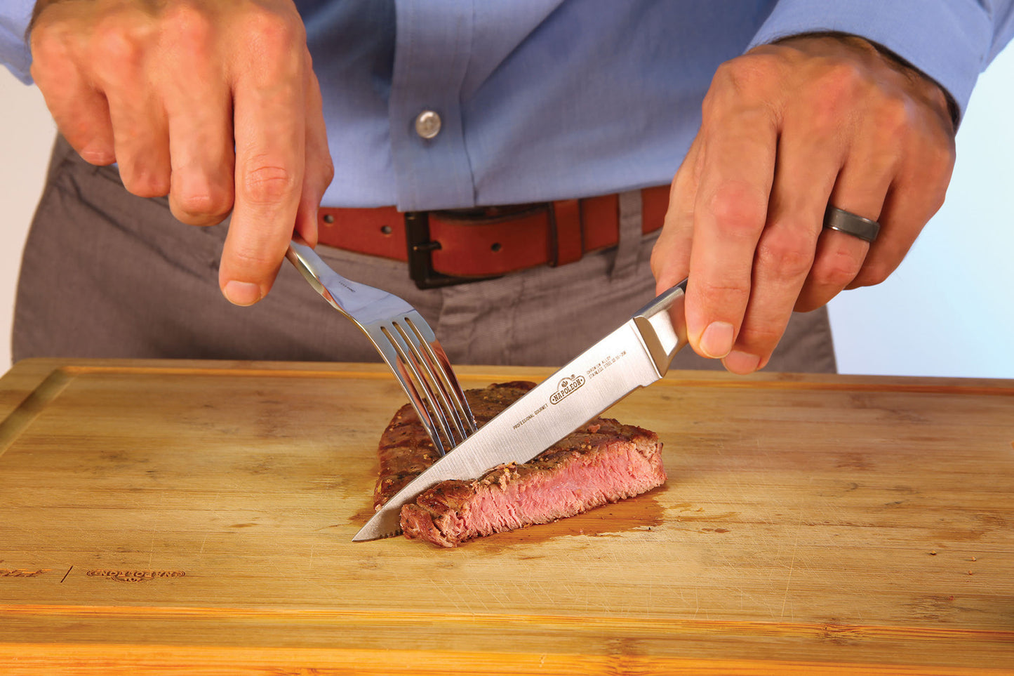 Wellenschliff Steak Messer