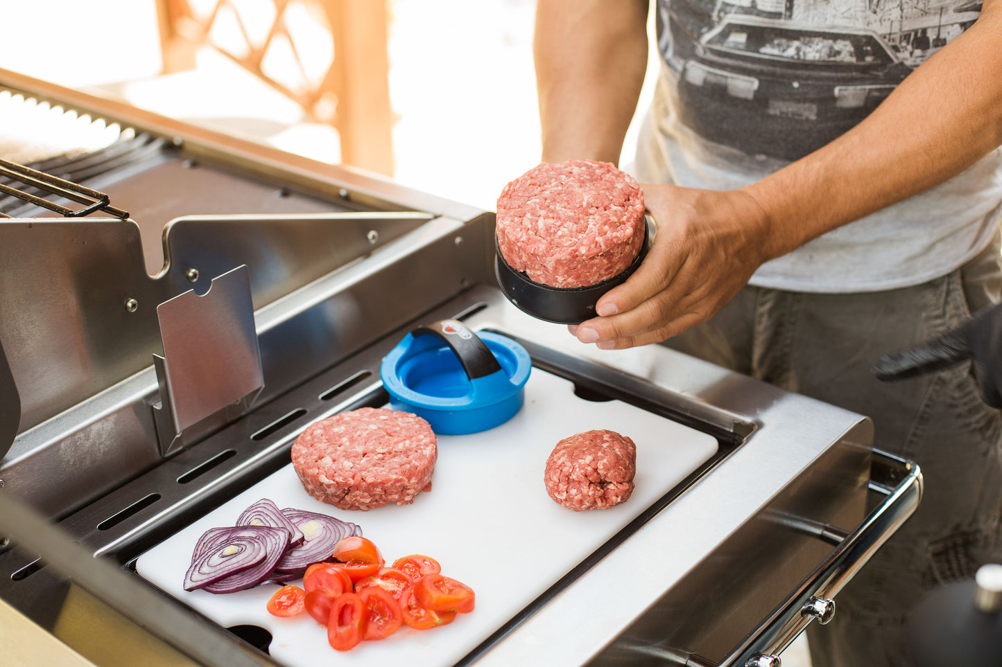 Burger Presse Set