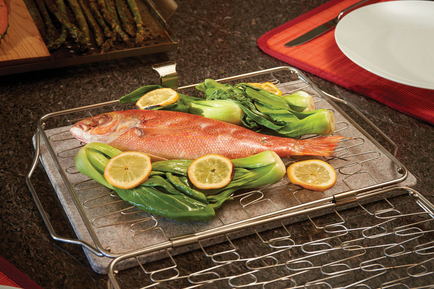 Napoleon Flexibler Fisch- & Gemüsekorb – Perfekt für schonendes, indirektes & direktes Grillen!
