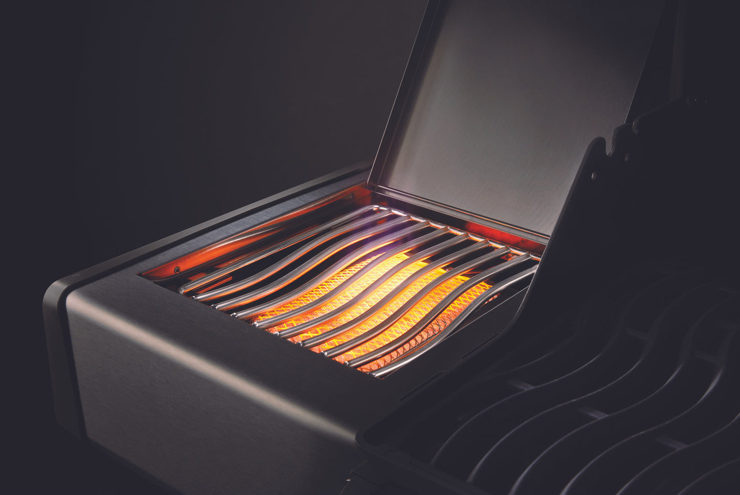 Napoleon Edelstahl-Seitenbrennerrost für kleine SIZZLE ZONE™ – Präzision & Power im Mini-Format