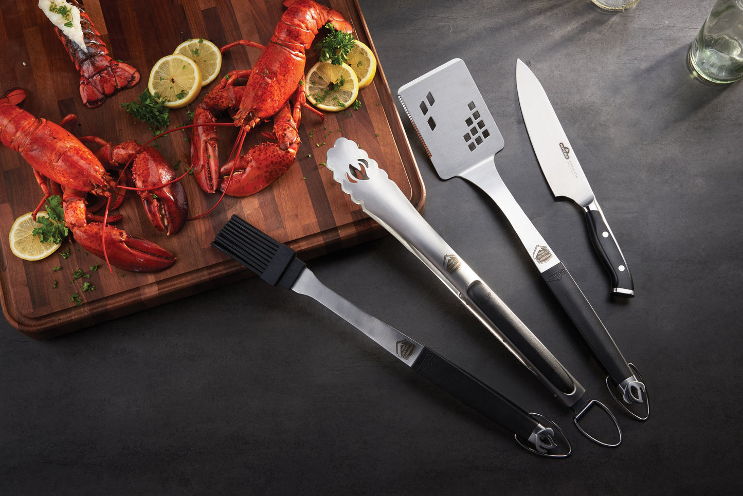 Napoleon President’s Limited Grillbesteck-Set – 4-teilig 🔥 Premium. Präzise. Präsidentenwürdig.