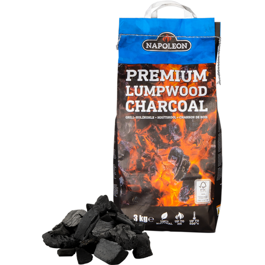 Napoleon Blackstone Premium Holzkohle, 3kg
