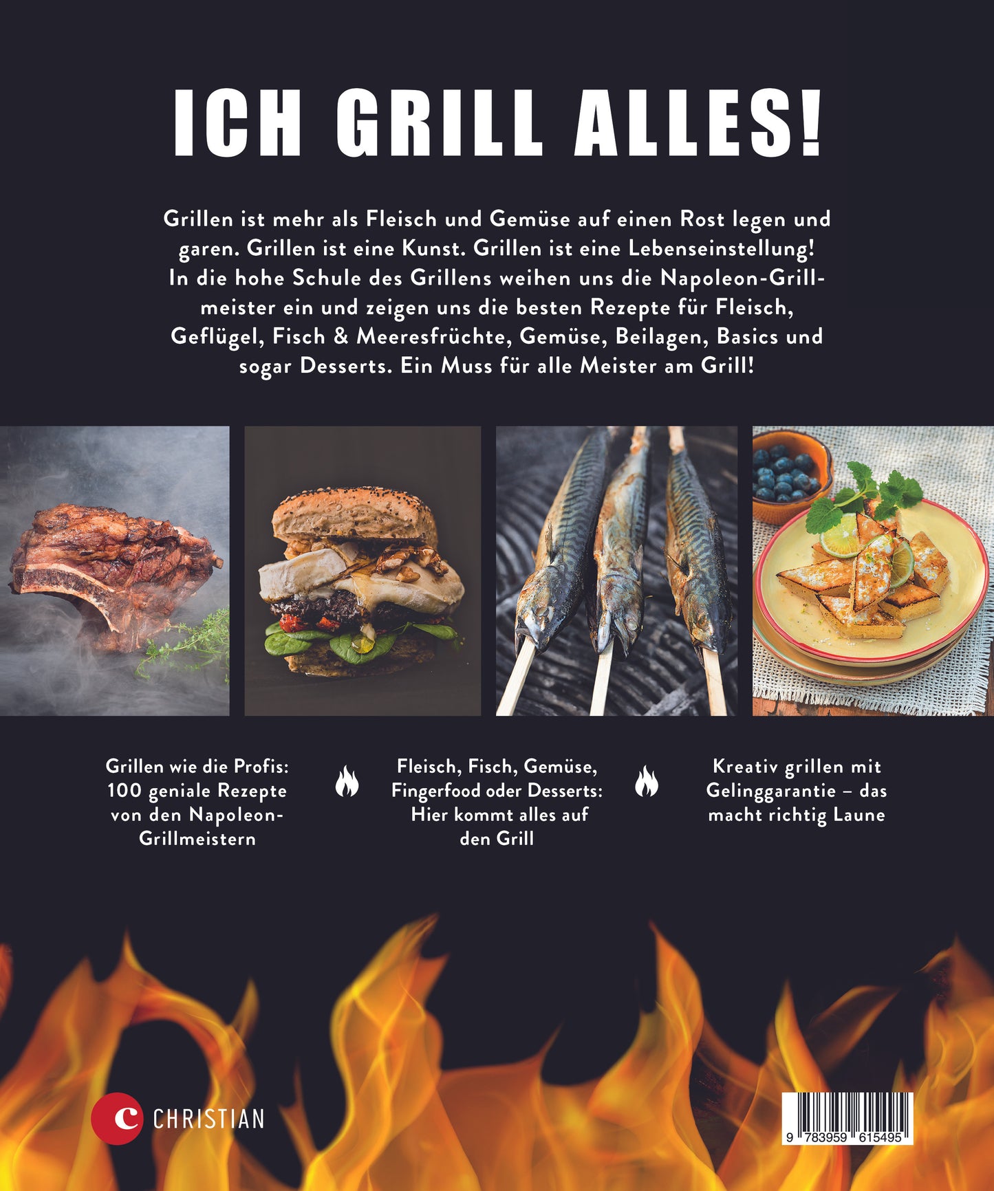 Napoleon® Grillbuch „Der Napoleon Grill Kodex“ – Kreativ grillen mit Gelinggarantie!