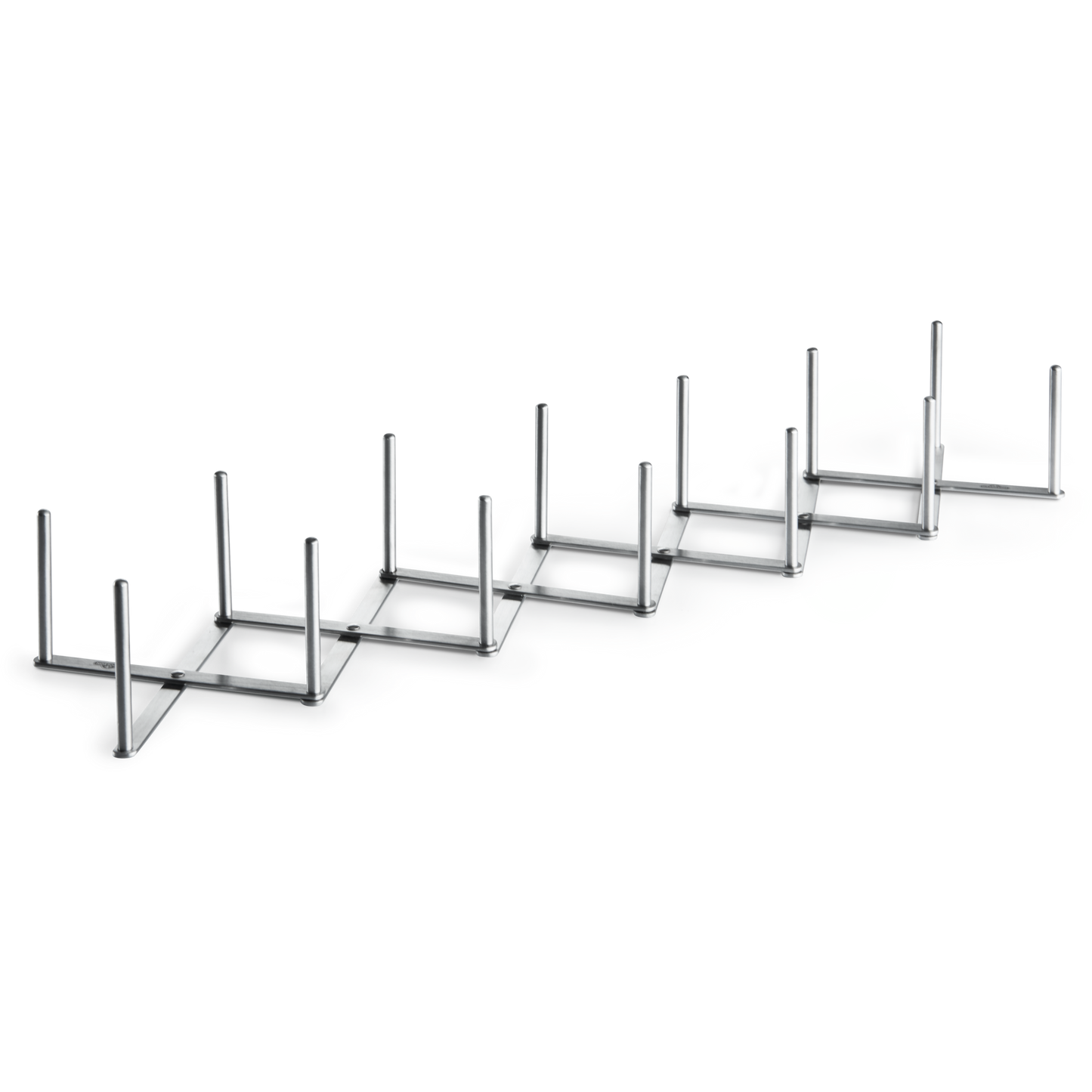 Edelstahl Spare-Rib-Halter, verstellbar