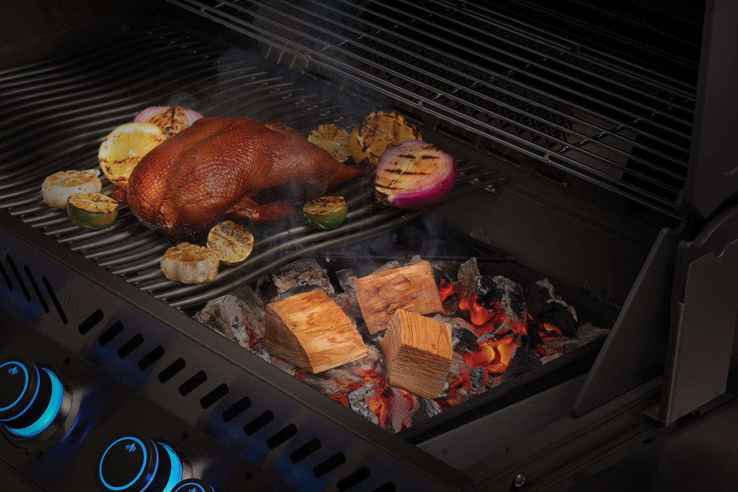 Napoleon Holz-Räucherchunks Kirsche – Fruchtig-süßes Raucharoma für dein BBQ (1,5 kg)