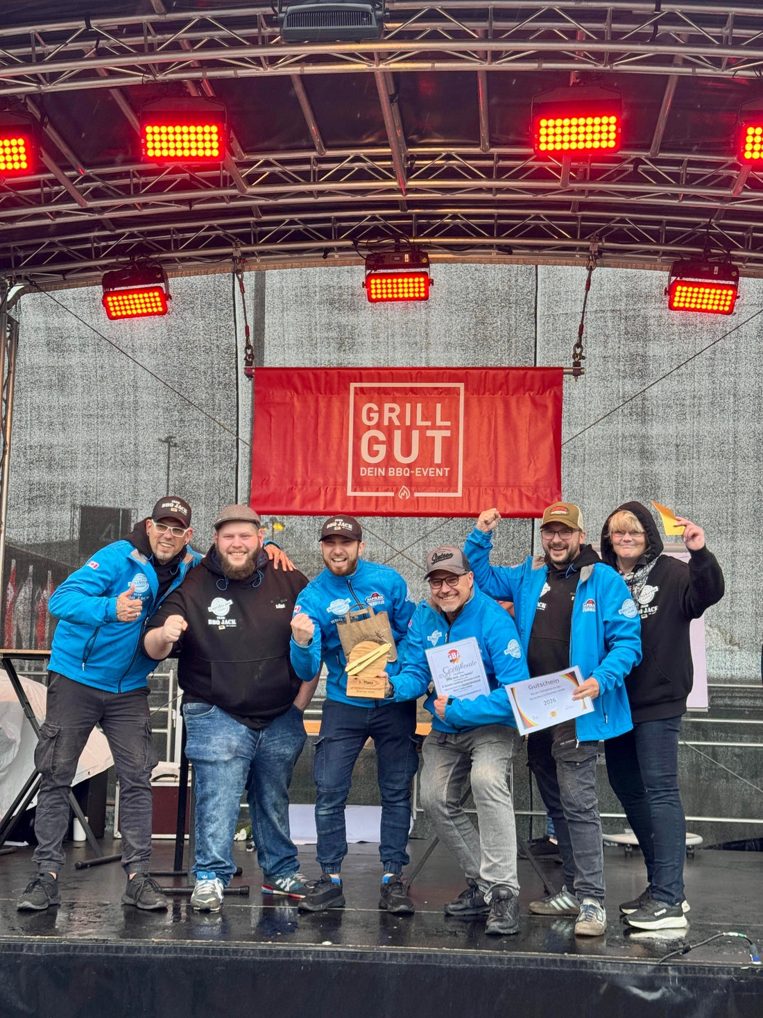 Team BBQ Jack „no limits“ triumphiert zum 2. Mal in Folge in Bremen und werden erneut Landes Grillmeister
