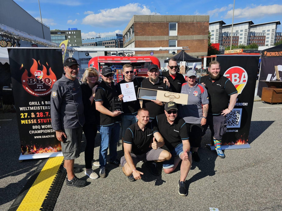 Gewinner der Landesgrillmeisterschaft Hamburg 2024 - Team BBQ Jack „no limits“