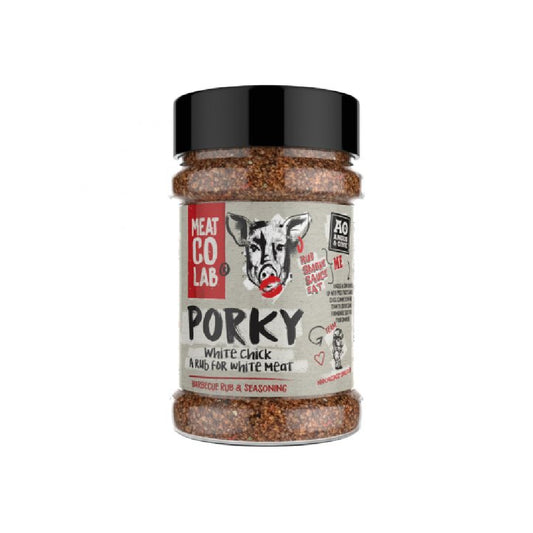 🍗🔥 Angus & Oink Porky White Chick BBQ Rub – Competition Rub für Schwein & Hähnchen (200 g)