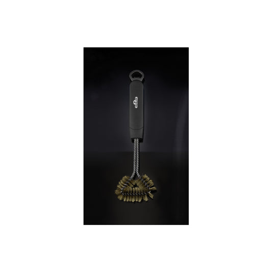 Napoleon® 3-seitige Grillbürste mit Messingborsten – Ideal für TravelQ™-Grills