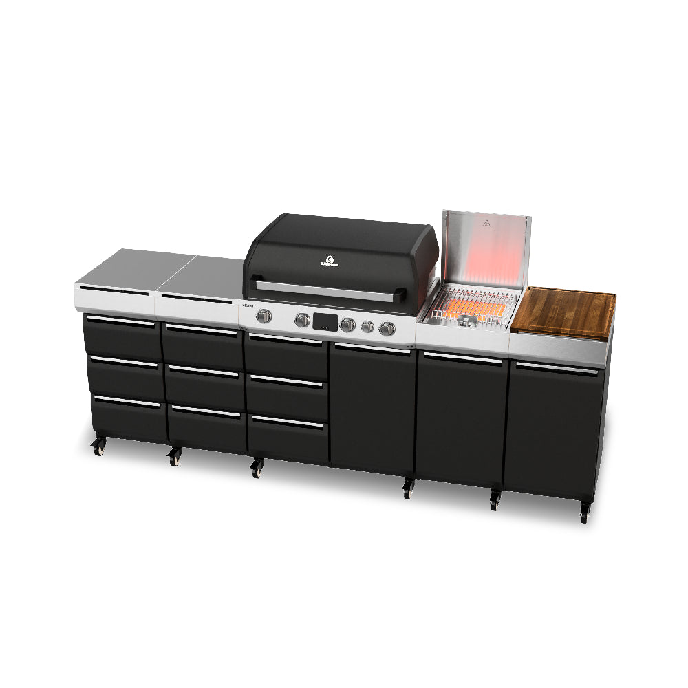 Burnhard GRANT Modularer Premium-Gasgrill – Dein Grill. Deine Vision. Deine Regeln.