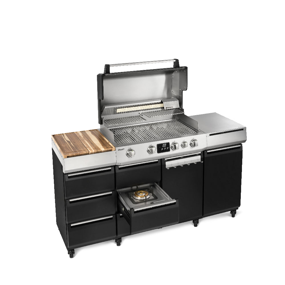 Burnhard GRANT Modularer Premium-Gasgrill – Dein Grill. Deine Vision. Deine Regeln.