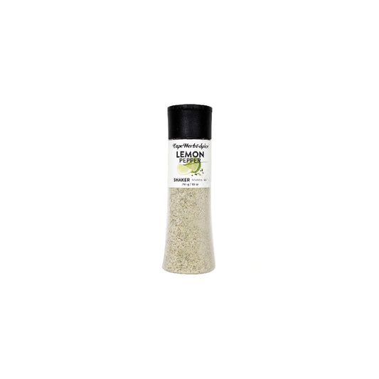 🍋 Cape Herb & Spice Lemon & Black Pepper Shaker – Frische Würze mit Zitrusnote (290 g)