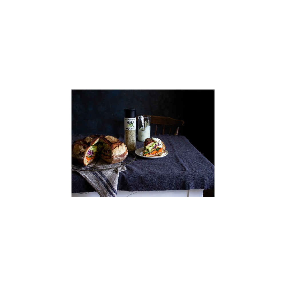 🍋 Cape Herb & Spice Lemon & Black Pepper Shaker – Frische Würze mit Zitrusnote (290 g)