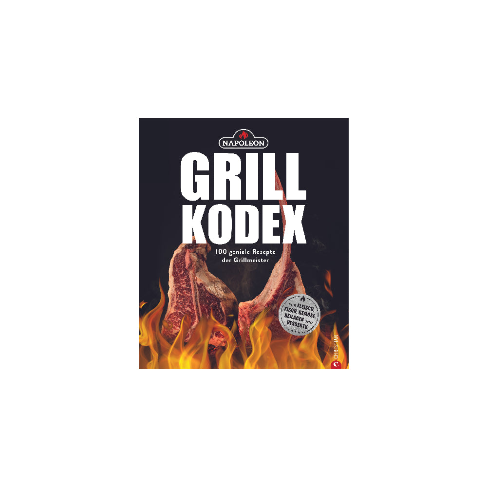 Napoleon® Grillbuch „Der Napoleon Grill Kodex“ – Kreativ grillen mit Gelinggarantie!