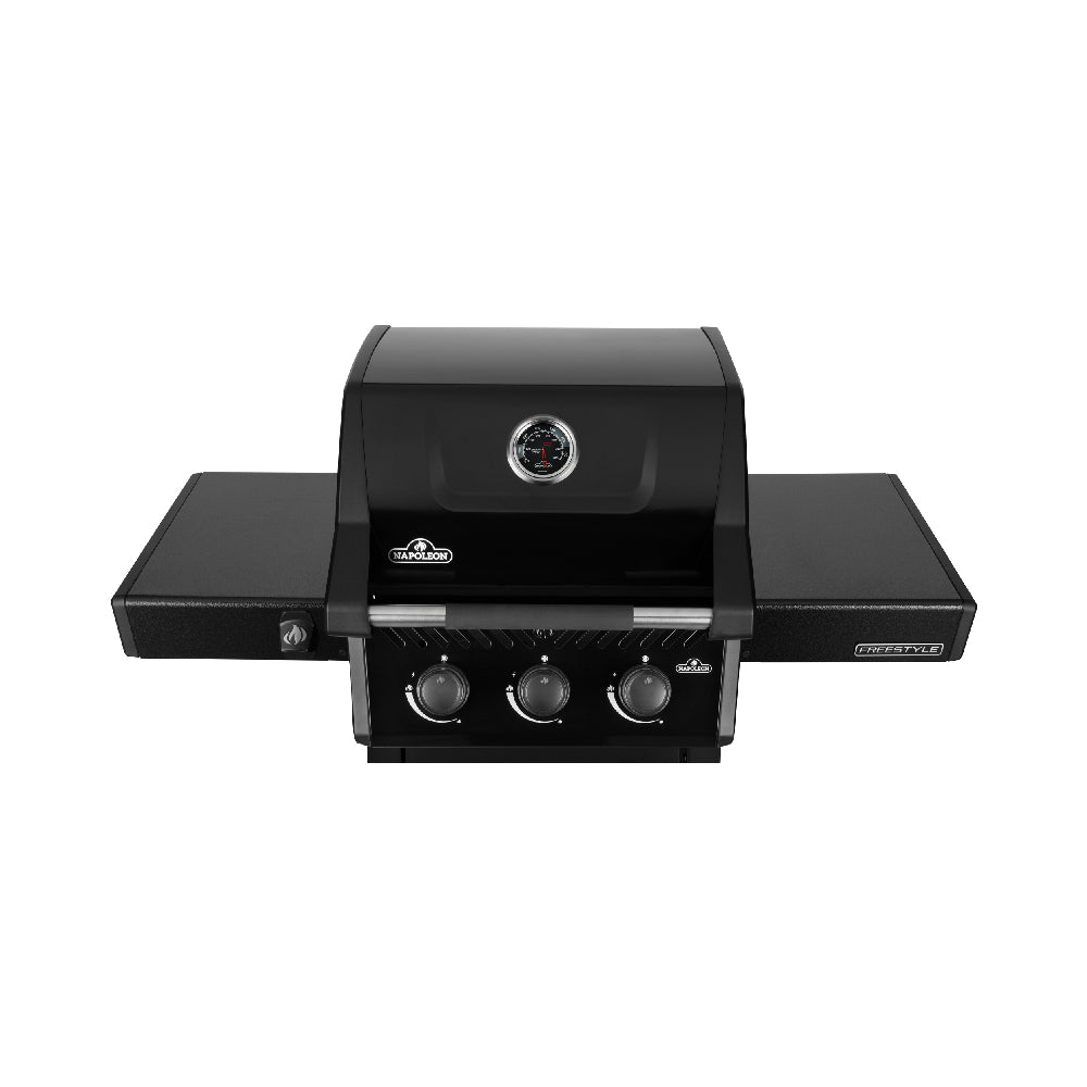 🔴 NEU – Saison 2026 – Napoleon Freestyle™ 365 – Kompakter Premium-Gasgrill mit 3 Edelstahlbrennern (12 kW) – Schwarz