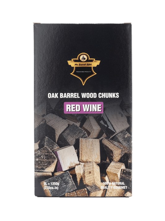 Räucherchunks Rotwein 1350g