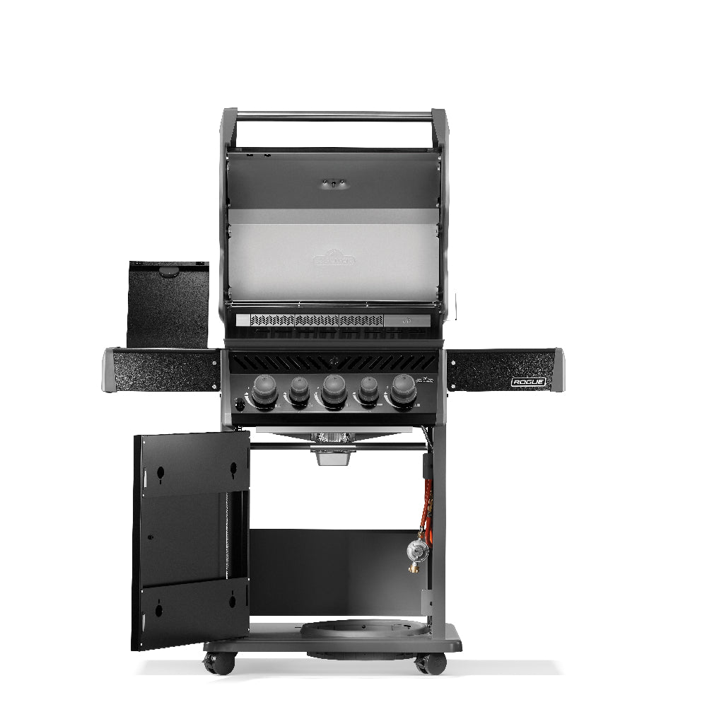 Napoleon Rogue® 425 RSB – Premium-Gasgrill mit 3 Brennern, Infrarot-Heckbrenner & Edelstahl-Drehspieß (23,75 kW)