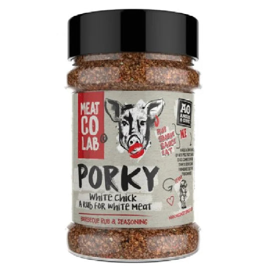 🍗🔥 Angus & Oink Porky White Chick BBQ Rub – Competition Rub für Schwein & Hähnchen (200 g)