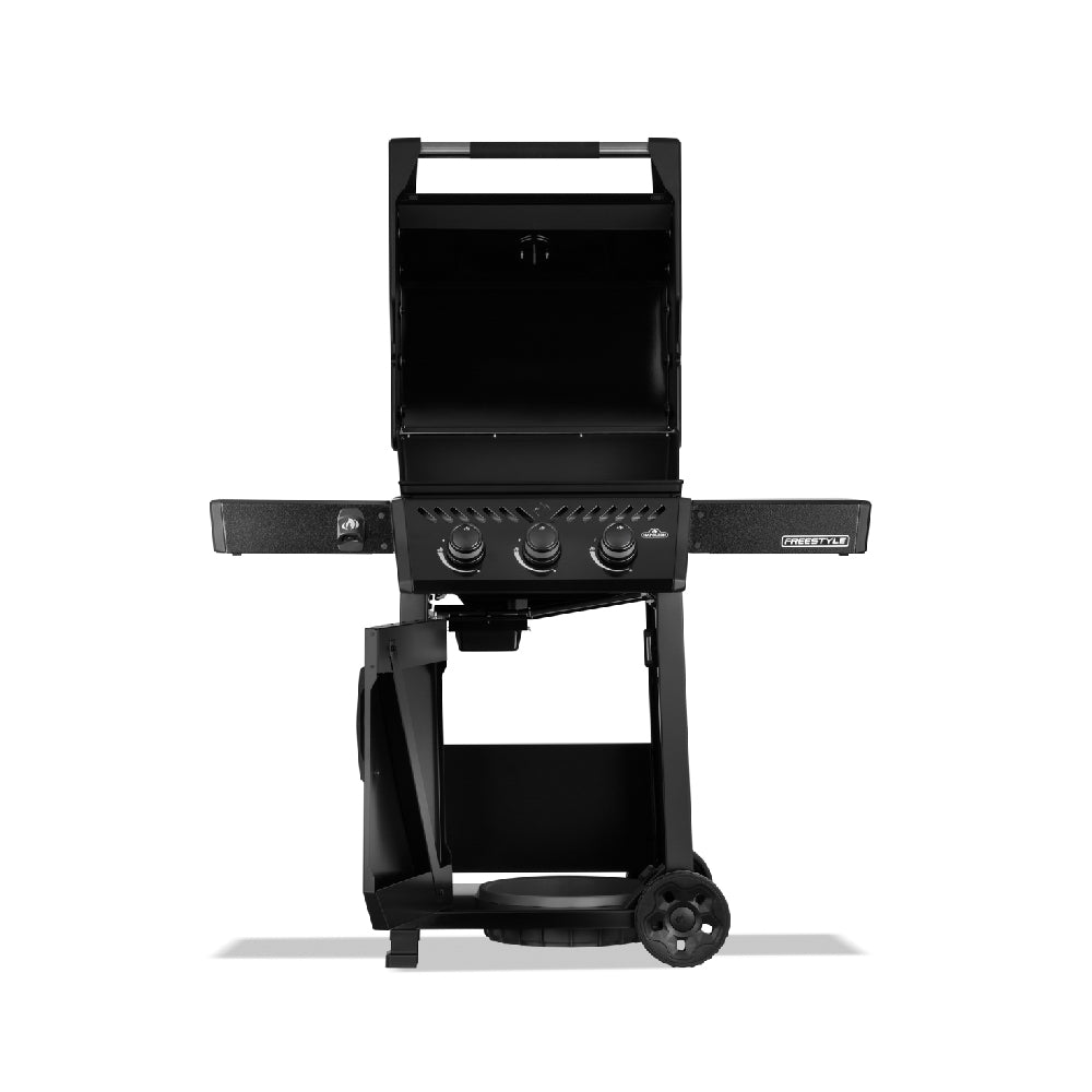 🔴 NEU – Saison 2026 – Napoleon Freestyle™ 365 – Kompakter Premium-Gasgrill mit 3 Edelstahlbrennern (12 kW) – Schwarz