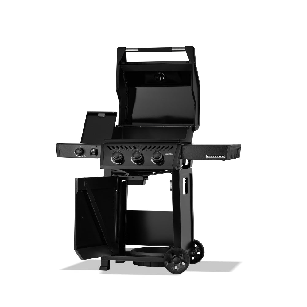 🔴 NEU – Saison 2026 – Napoleon Freestyle™ 365 mit Seitenbrenner (Kochfeld) – Kompakter Premium-Gasgrill mit 3 Edelstahlbrennern (15 kW)