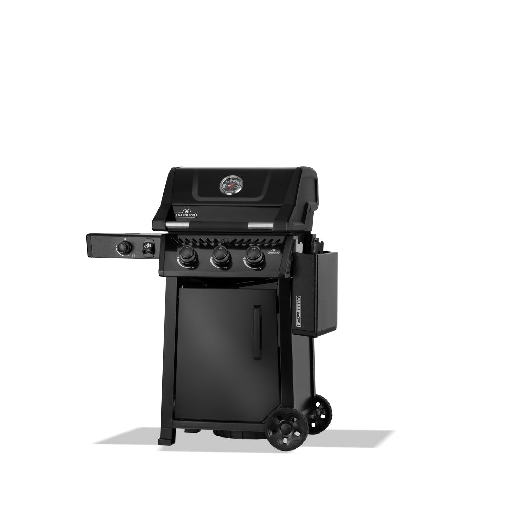 🔴 NEU – Saison 2026 – Napoleon Freestyle™ 365 mit Seitenbrenner (Kochfeld) – Kompakter Premium-Gasgrill mit 3 Edelstahlbrennern (15 kW)