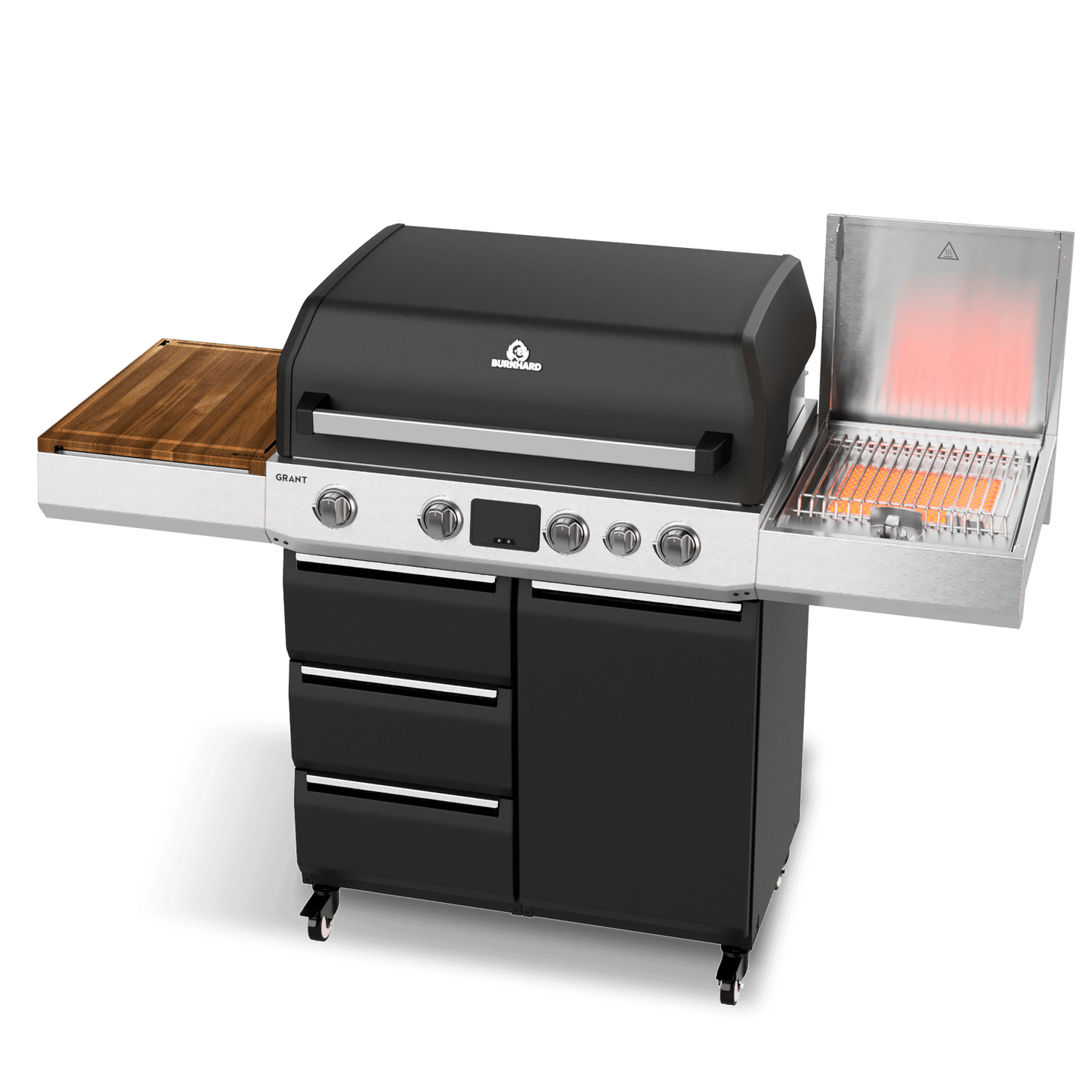 Burnhard GRANT Modularer Premium-Gasgrill – Dein Grill. Deine Vision. Deine Regeln.